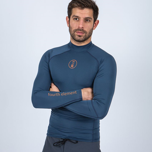 Fourth Element Hydroskin Men's Rashguard LS Top - Insignia Blue